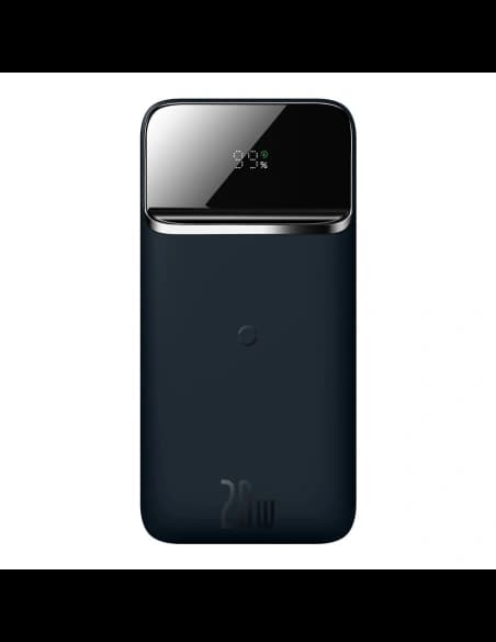 Powerbank Baseus Magnetic induktív töltéssel, 10000mAh, 20W, USB + USB-C (kék)
