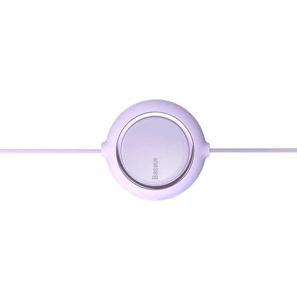 USB cable 3in1 Baseus Bright Mirror, USB to micro USB / USB-C / Lightning, 100W, 1.2m (purple) - 3