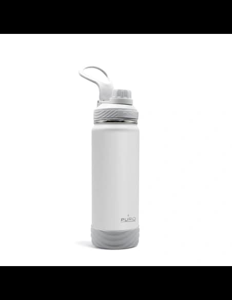 PURO Outdoor - Butelka termiczna ze stali nierdzewnej 500 ml (Light Grey)