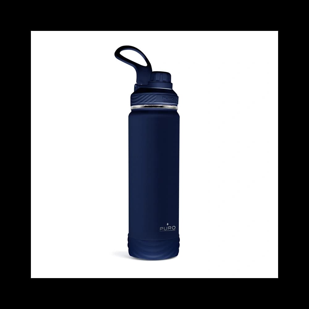 PURO Outdoor - Butelka termiczna ze stali nierdzewnej 750 ml (Dark Blue) - 1