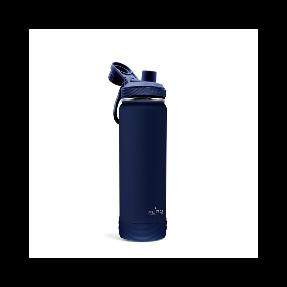 PURO Outdoor - Butelka termiczna ze stali nierdzewnej 750 ml (Dark Blue) - 2