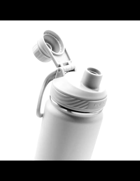 PURO Outdoor - Butelka termiczna ze stali nierdzewnej 750 ml (Light Grey)