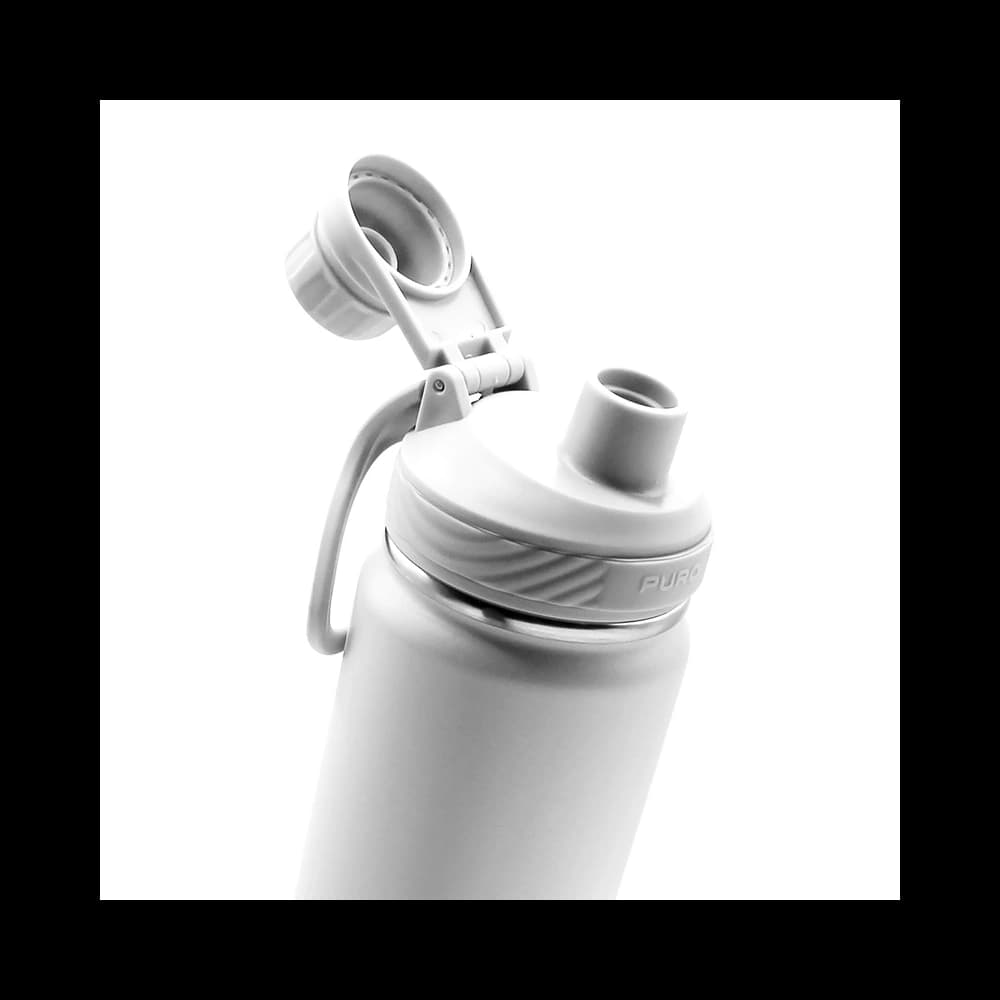 PURO Outdoor - Butelka termiczna ze stali nierdzewnej 750 ml (Light Grey) - 1