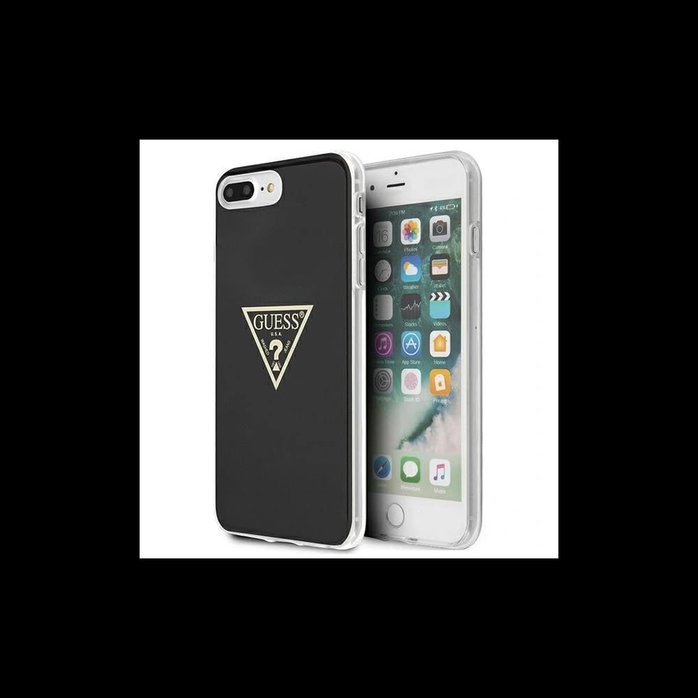 Etui Guess GUHCI8LPCUMPTBK Apple iPhone 8 Plus/7 Plus černý/black hardcase Metallic Collection - 1