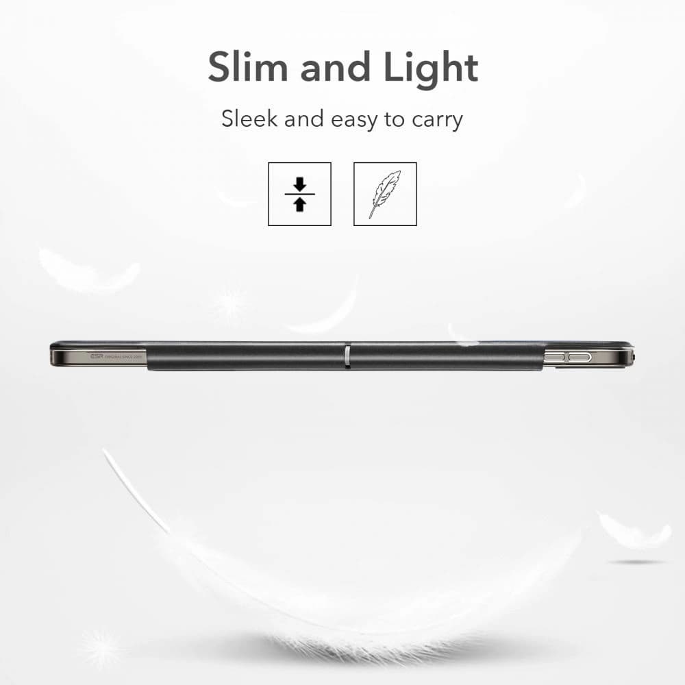 ESR Apple Tasche Ascend Trifold iPad Pro 11 2021 (3. Generation) Schwarz + Glas - 5