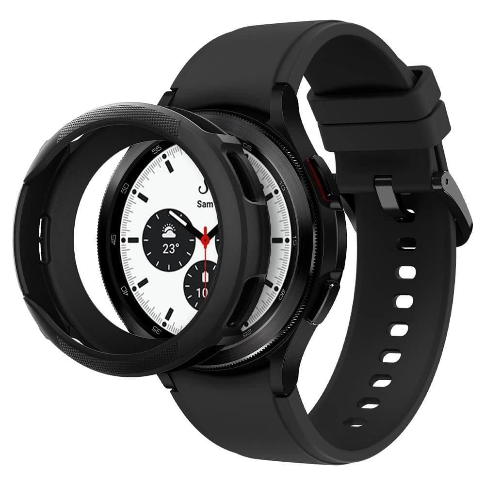 Etui Spigen Liquid Air Samsung Galaxy Watch4 Classic 46mm Negru Mat - 1