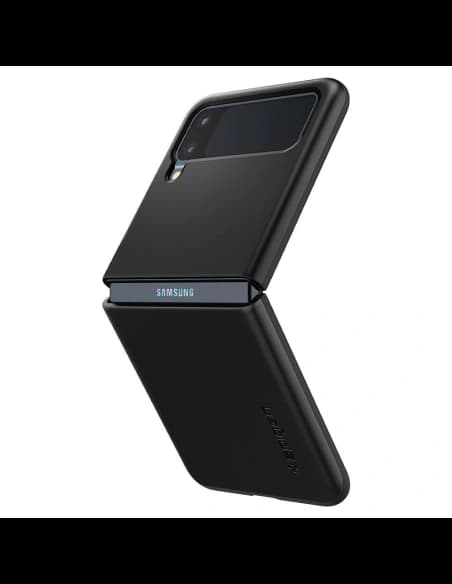 Spigen Samsung Tasche Thin Fit Galaxy Z Flip 3 Schwarz