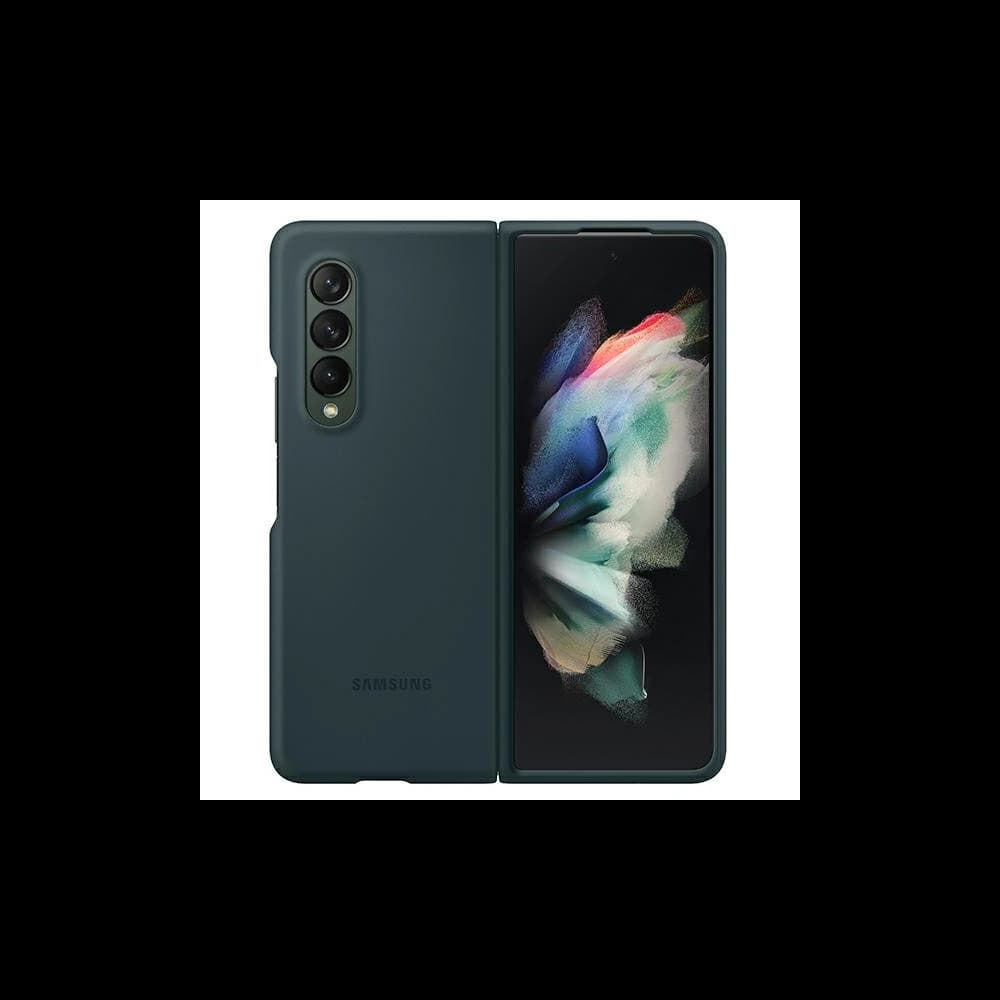 Samsung Galaxy Z Fold 3 EF-PF926TGEGWW green Silicone Cover - 1