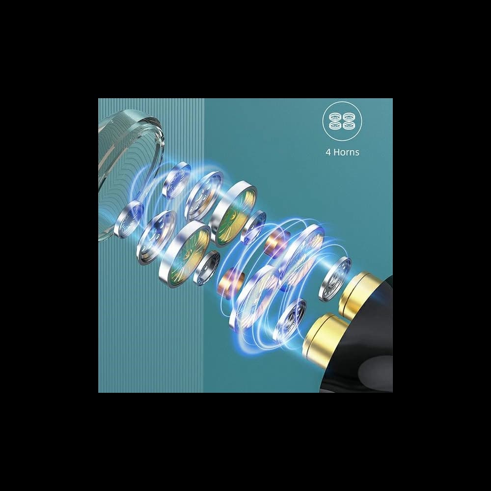 AWEI căști Bluetooth 5.1 T12P TWS + stație de dock negru/black - 3