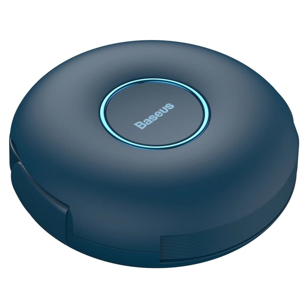 Magnetisches USB-Kabel Baseus Zinc 3w1 USB-C / Lightning / Micro 20W, 1m (blau) - 3