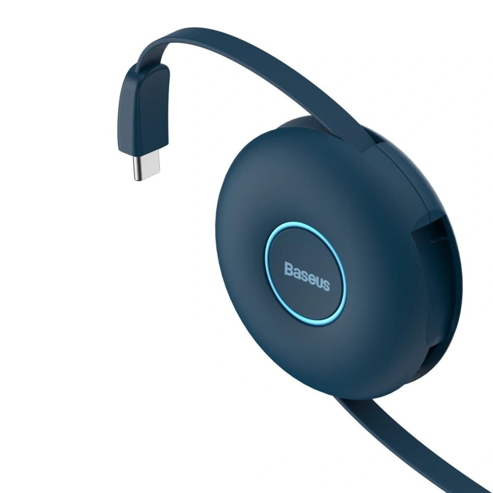 Magnetisches USB-Kabel Baseus Zinc 3w1 USB-C / Lightning / Micro 20W, 1m (blau) - 6