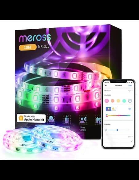 Banda LED Wi-Fi inteligentă MEROSS MSL320