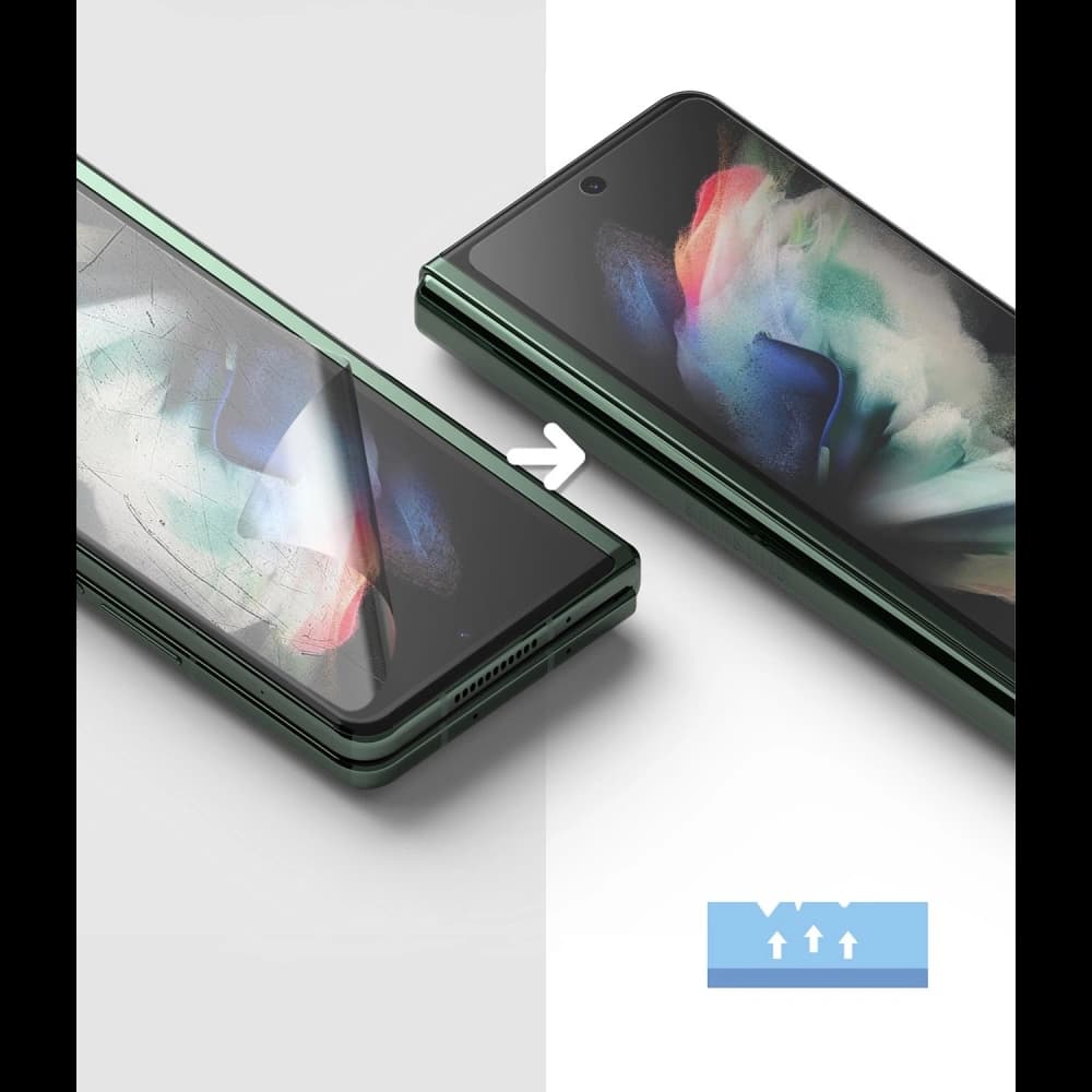 Ringke Invisible Defender Samsung Galaxy Z Fold 3 [2 PACK] - 4