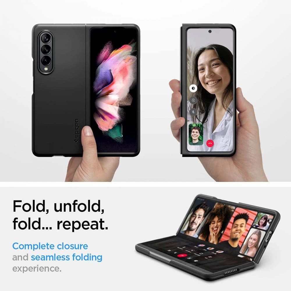 Spigen Thin Fit Samsung Galaxy Z Fold 3 Black - 21