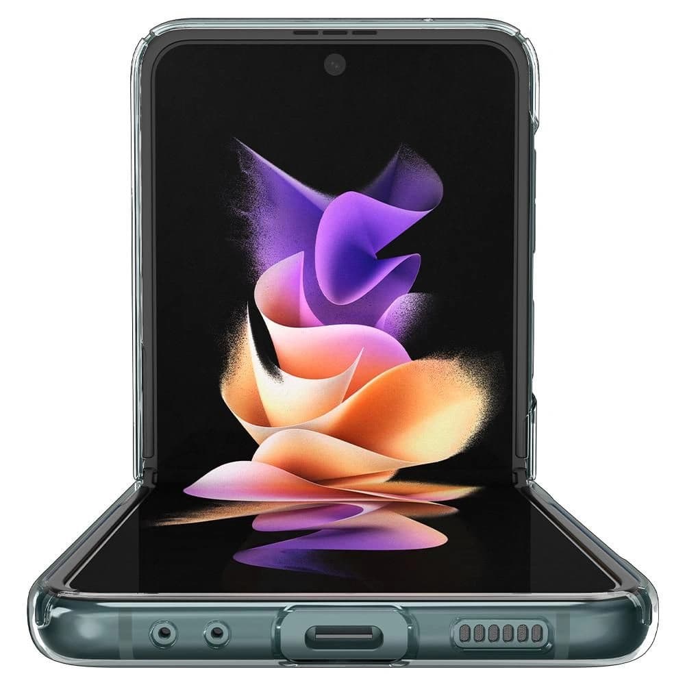 Case Spigen Airskin Samsung Galaxy Z Flip 3 Crystal Clear - 9