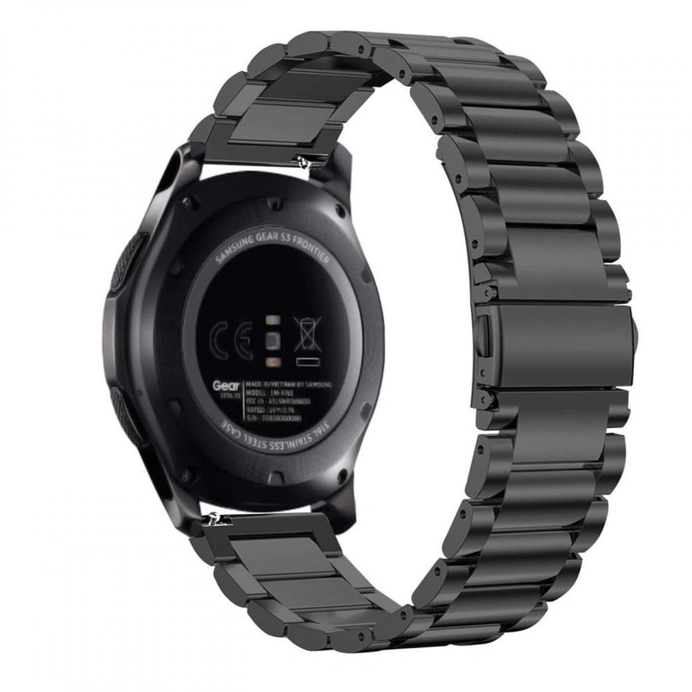 Bransoleta Tech-Protect Rozsdamentes Samsung Gear S3 Fekete - 5