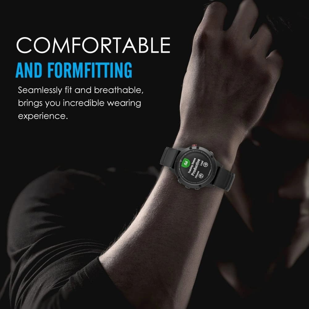 Bransoleta Tech-Protect Steelband Garmin Fenix 5/6/6 Pro/7 Fekete - 4