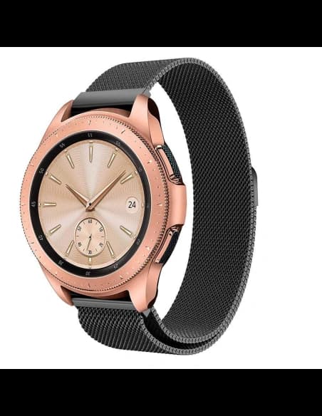 Armbanduhr Tech-Protect Milaneseband Samsung Galaxy Watch 42mm Schwarz