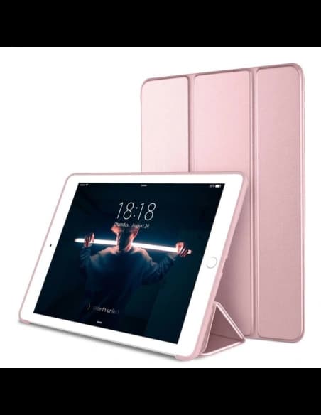 Etui Tech-Protect Smartcase Apple iPad Air 10.5 2019 (a 3-a generație) Rose Gold