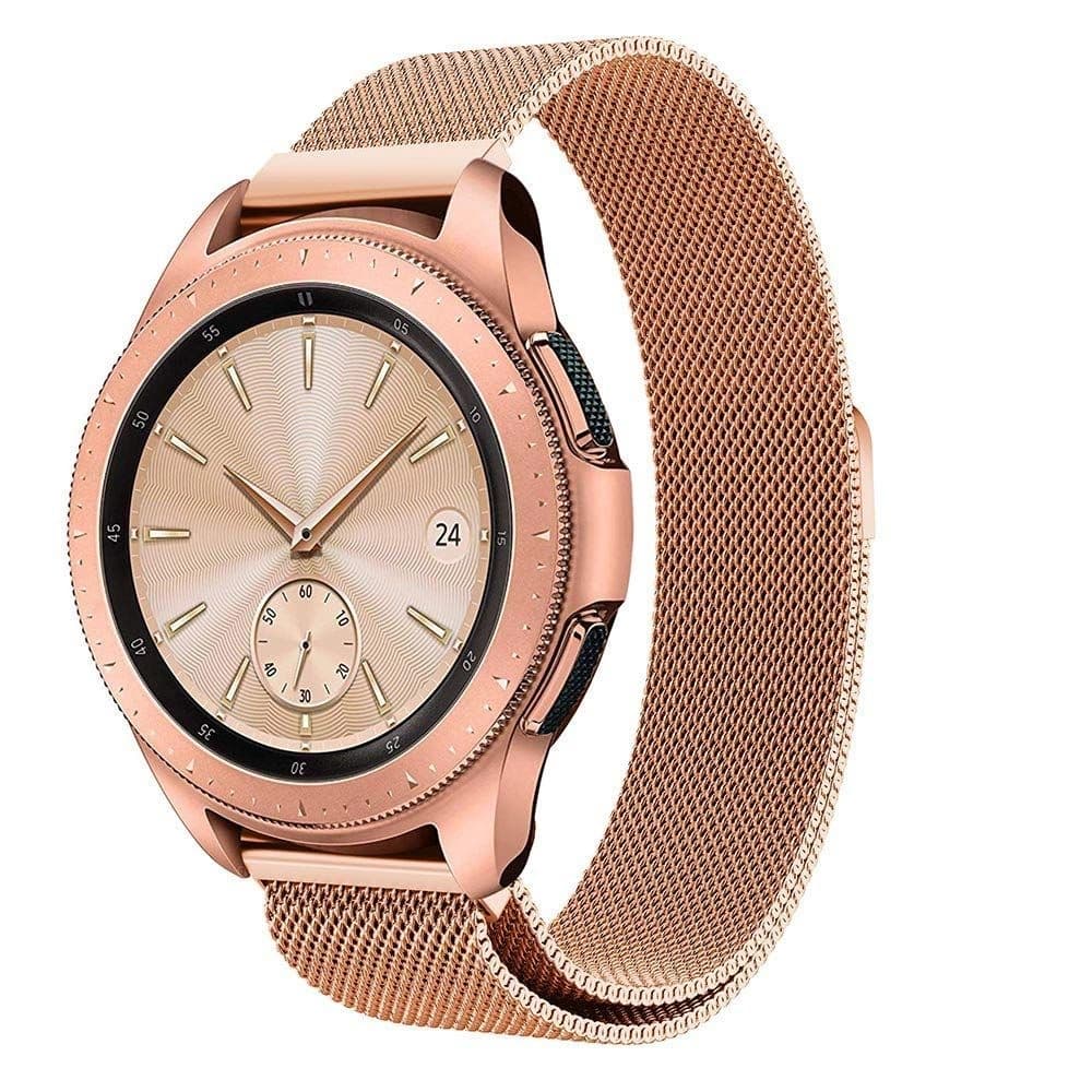 Brățara Tech-Protect Milaneseband Samsung Galaxy Watch 42mm Blush Gold - 1