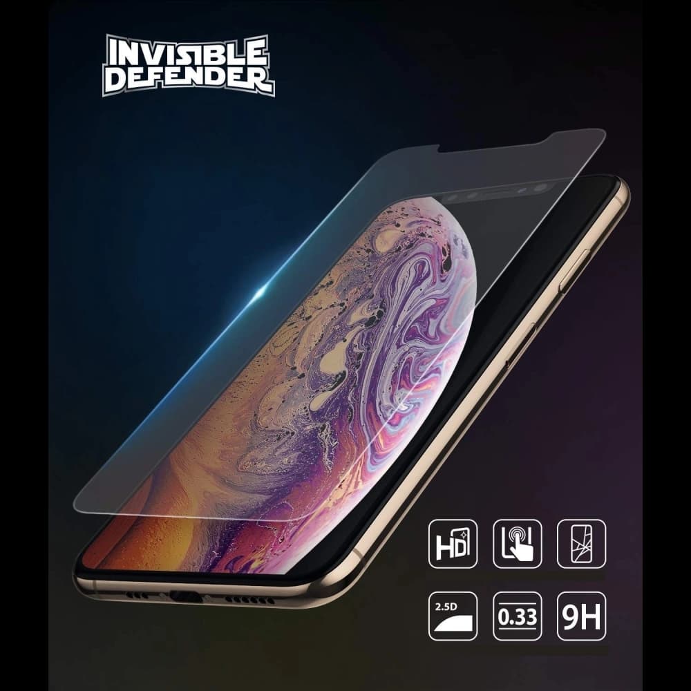 Hartglas-Set Ringke ID Glass iPhone X/XS 5.8 0.33mm 3er Pack - 2