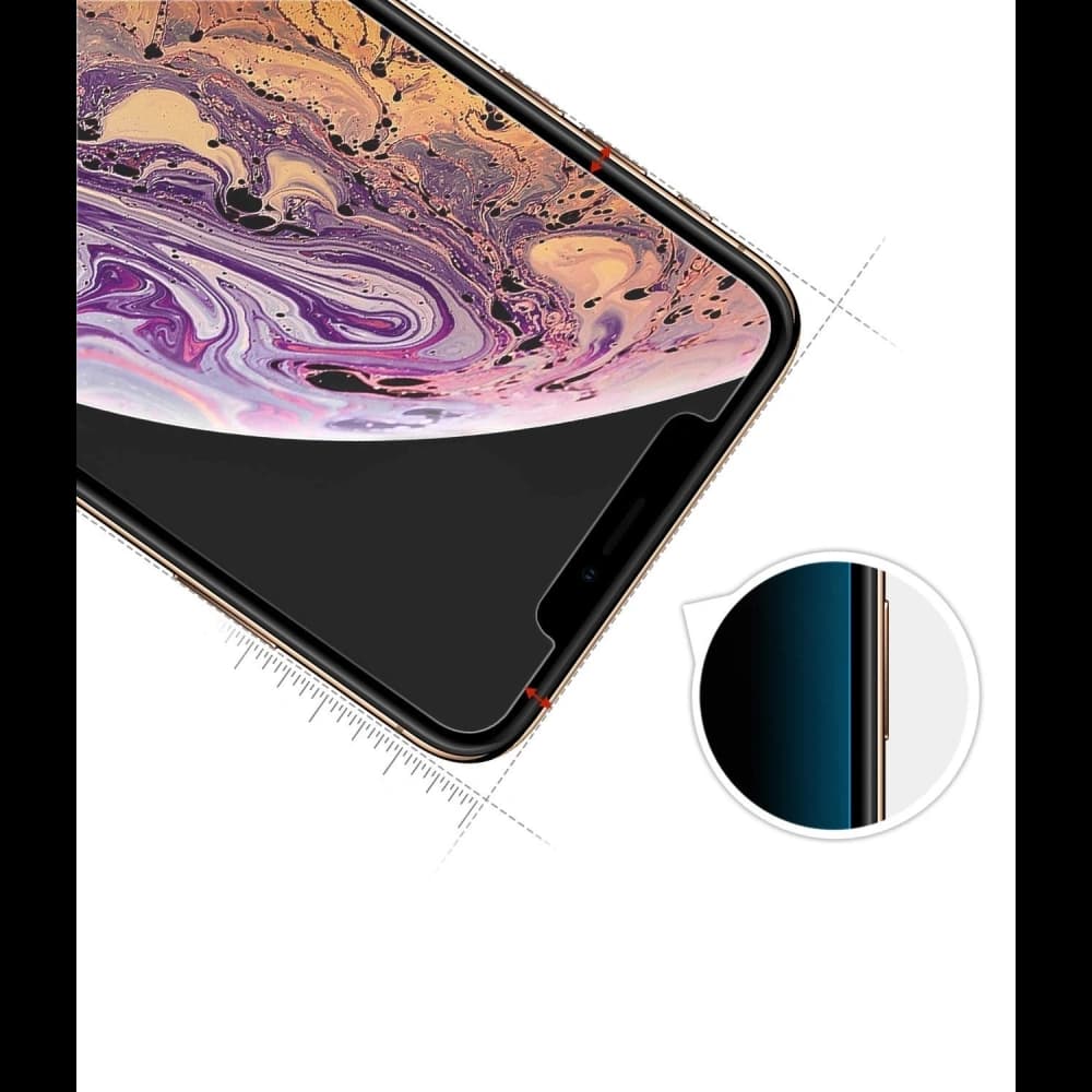 Hartglas-Set Ringke ID Glass iPhone X/XS 5.8 0.33mm 3er Pack - 6