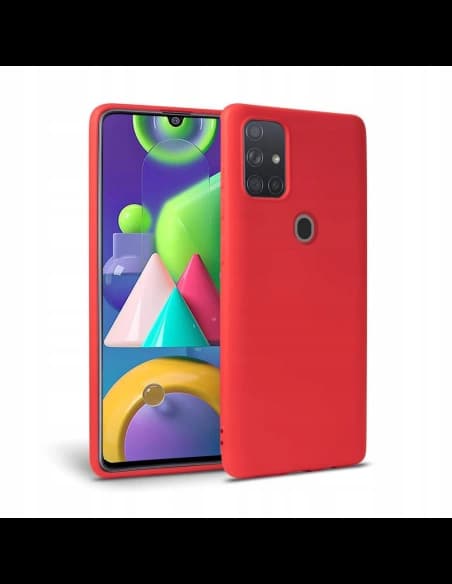 Case Tech-Protect Icon Samsung Galaxy M21 Rot