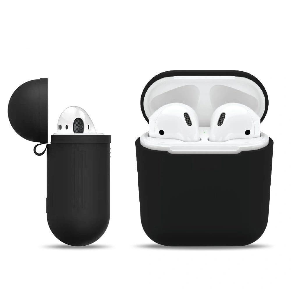 Etui Tech-Protect Ikon készlet Apple AirPods Fekete - 3