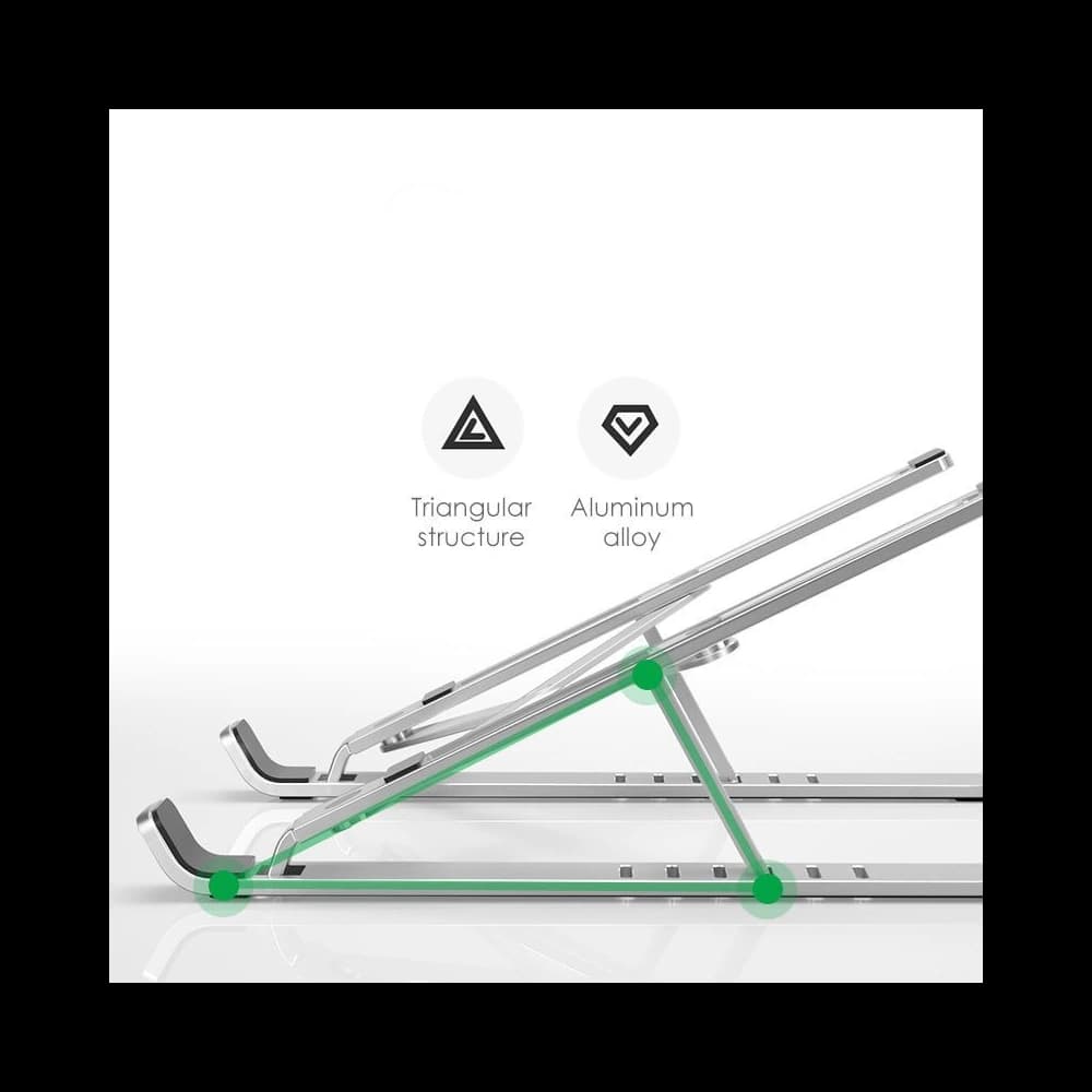 Podstawka pentru laptop Tech-Protect Alustand Universal Laptop Stand Dark Grey - 5