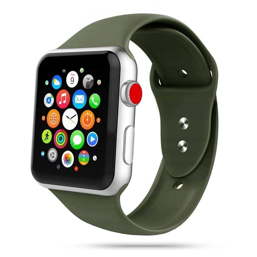 Tech-Protect Iconband Apple Watch 4/5/6/7/SE/8/9/Ultra 44/45/49mm Armeegrün - 1