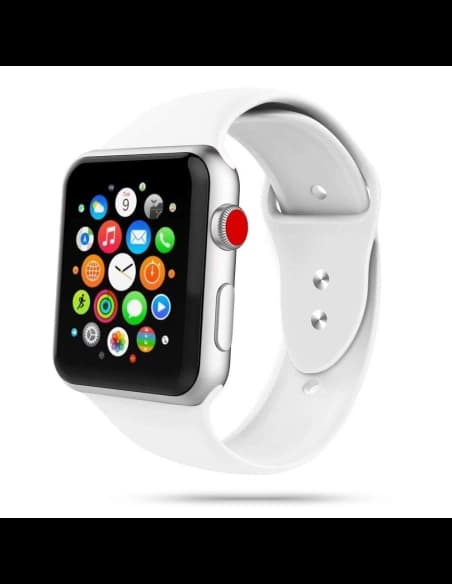 Tech-Protect Iconband Apple Watch 4/5/6/7/SE/8/9/10 40/41/42mm Weiß