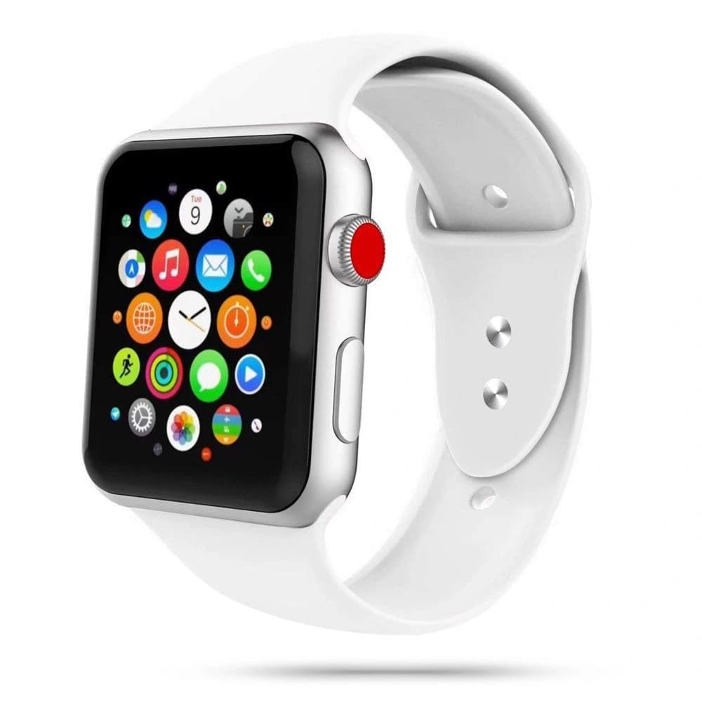 Pásek Tech-Protect Iconband Apple Watch 4/5/6/7/SE/8/9/10 40/41/42mm Bílý - 1