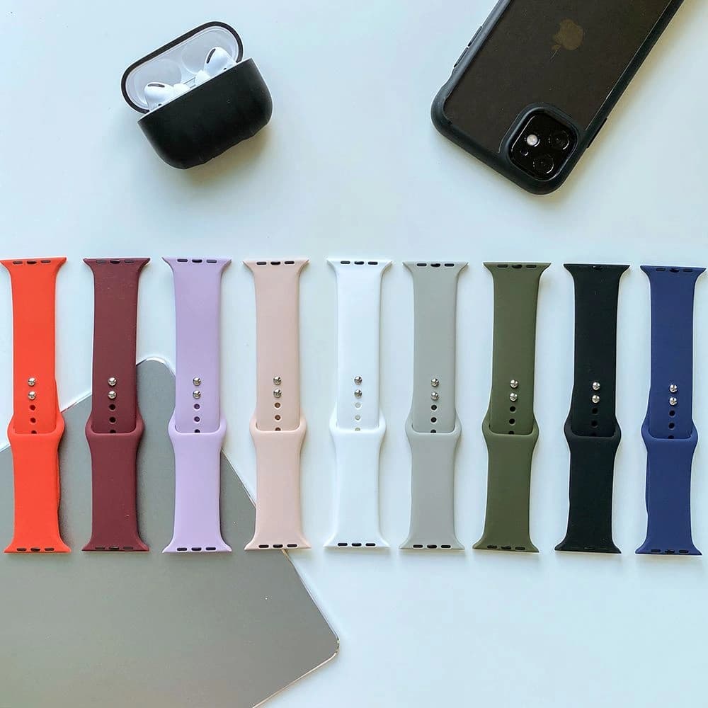 Pásek Tech-Protect Iconband Apple Watch 4/5/6/7/SE/8/9/10 40/41/42mm Bílý - 3