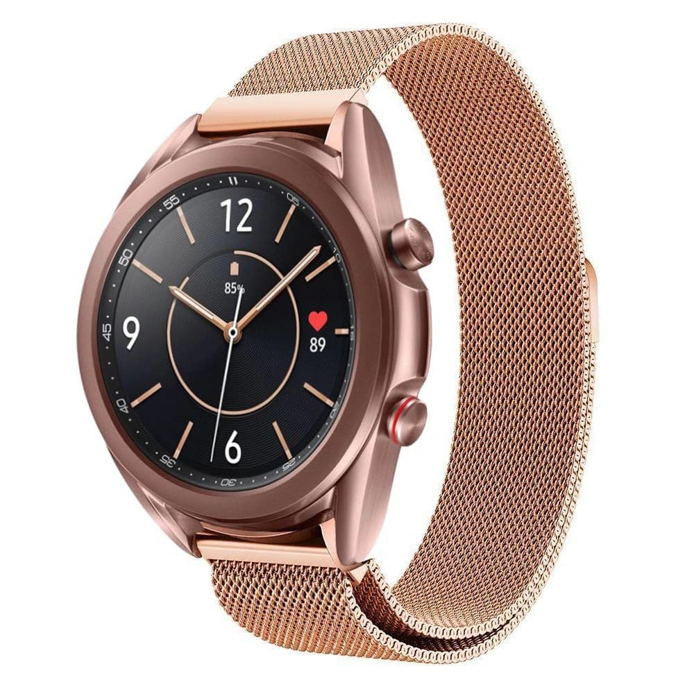 Brățara Tech-Protect Milaneseband Samsung Galaxy Watch 3 41mm Blush Gold - 2