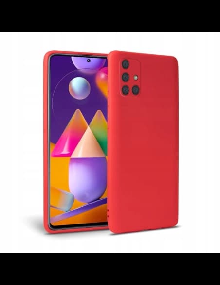 Etui Tech-Protect Ikona Samsung Galaxy M31s Červená
