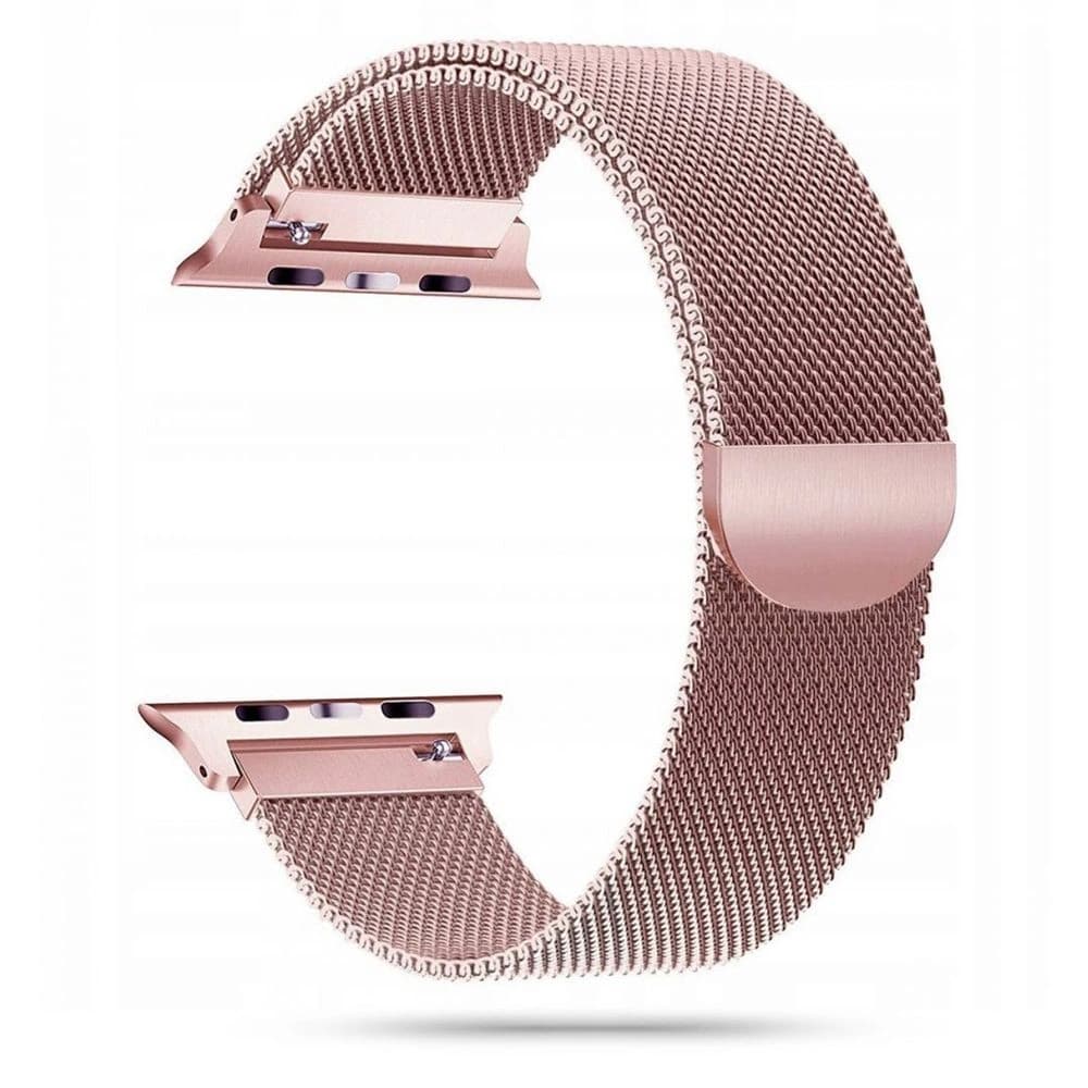 Bransoleta Tech-Protect Milaneseband Apple Watch 4/5/6/7/SE 40/41mm Rózsaarany - 1