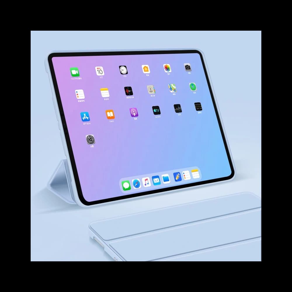 Etui Tech-Protect Smartcase Apple iPad Air 10.9 2020/2022 (4. a 5. generace) / iPad Air 11 2024 (6. generace) Sky Blue - 2