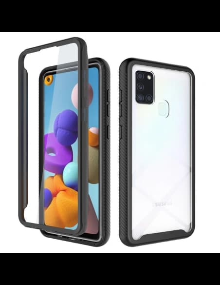 Case Tech-Protect Defense360 Samsung Galaxy A21s Schwarz