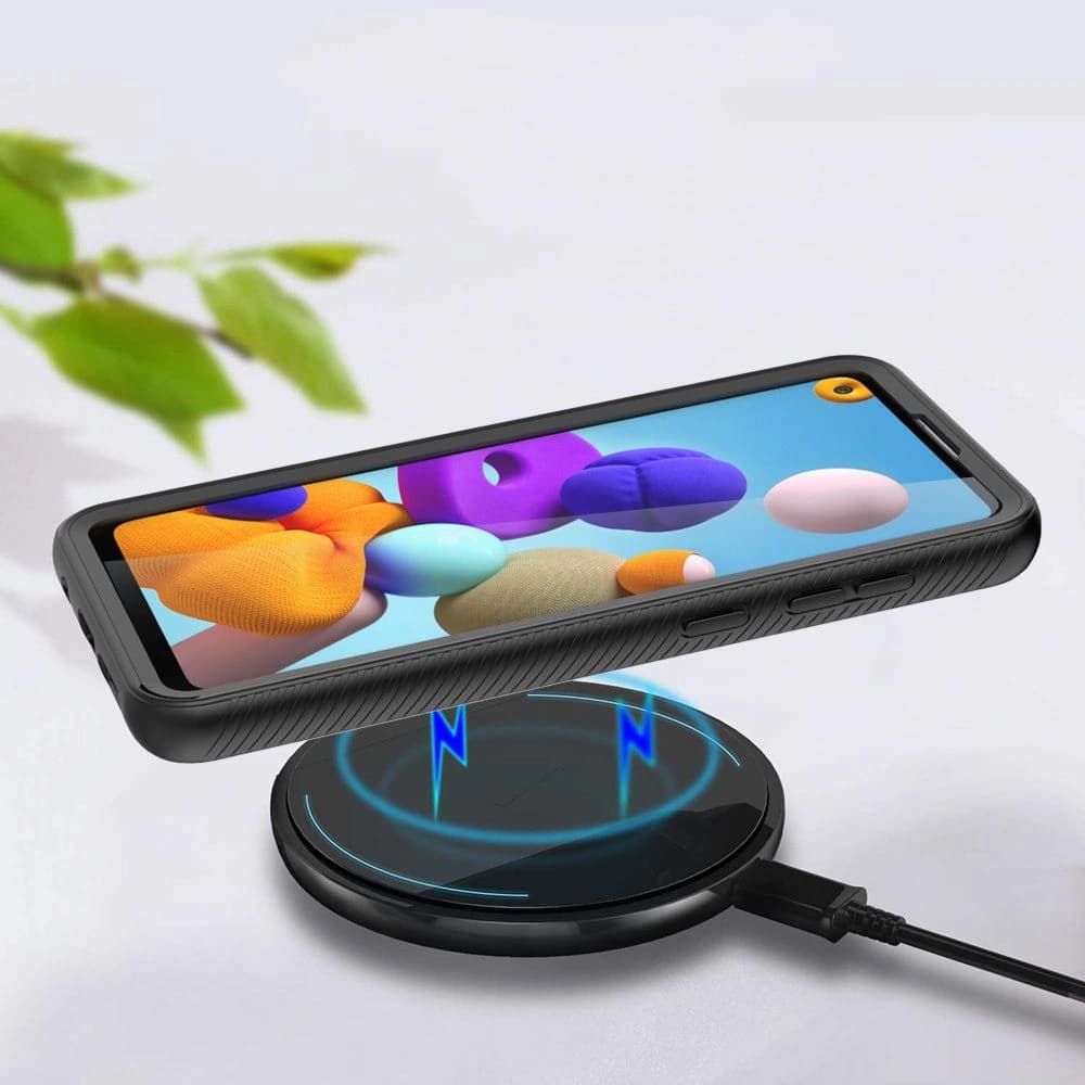 Case Tech-Protect Defense360 Samsung Galaxy A21s Schwarz - 7