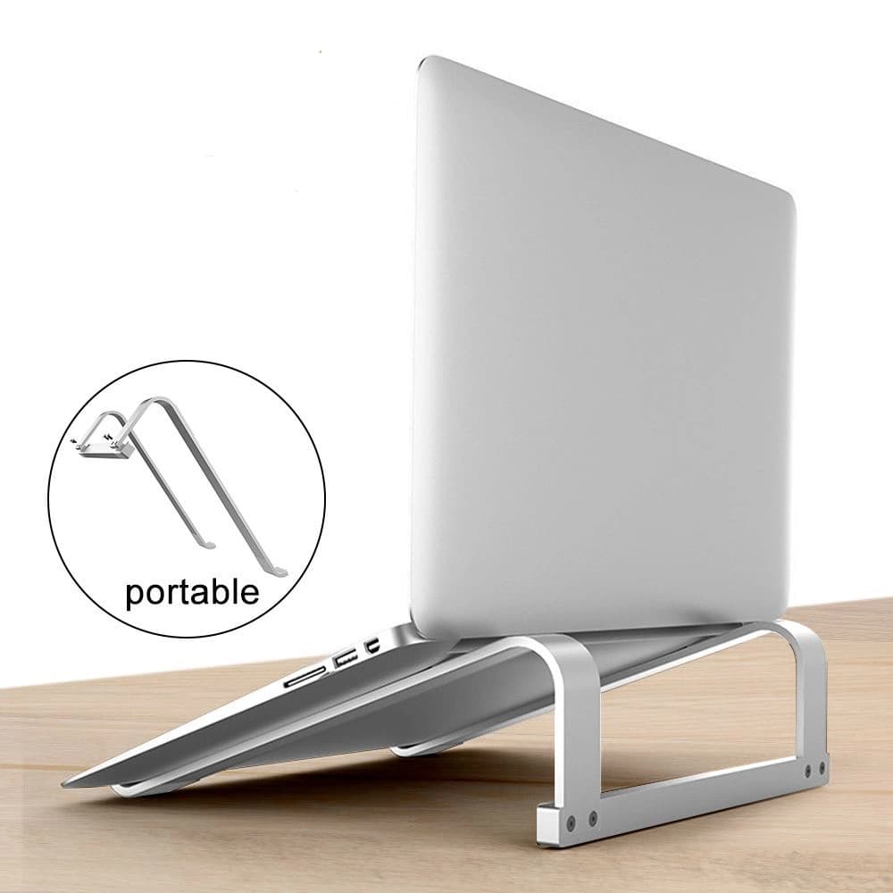 Podstawka pentru laptop Tech-Protect Alustand 2 Suport universal pentru laptop Argintiu - 8