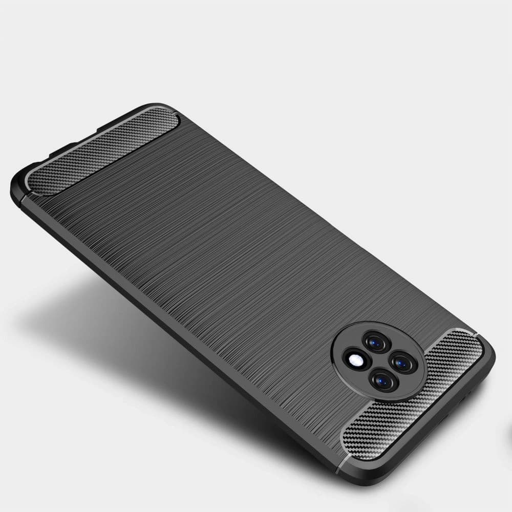 Case Tech-Protect TPUCarbon Redmi Note 9T 5G Schwarz - 2