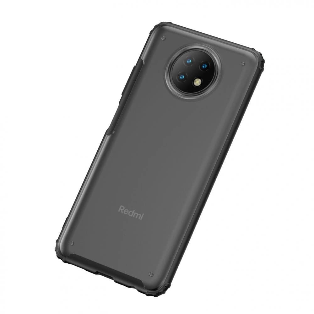 Case Tech-Protect Hybridshell Redmi Note 9T 5G Matt Schwarz - 5