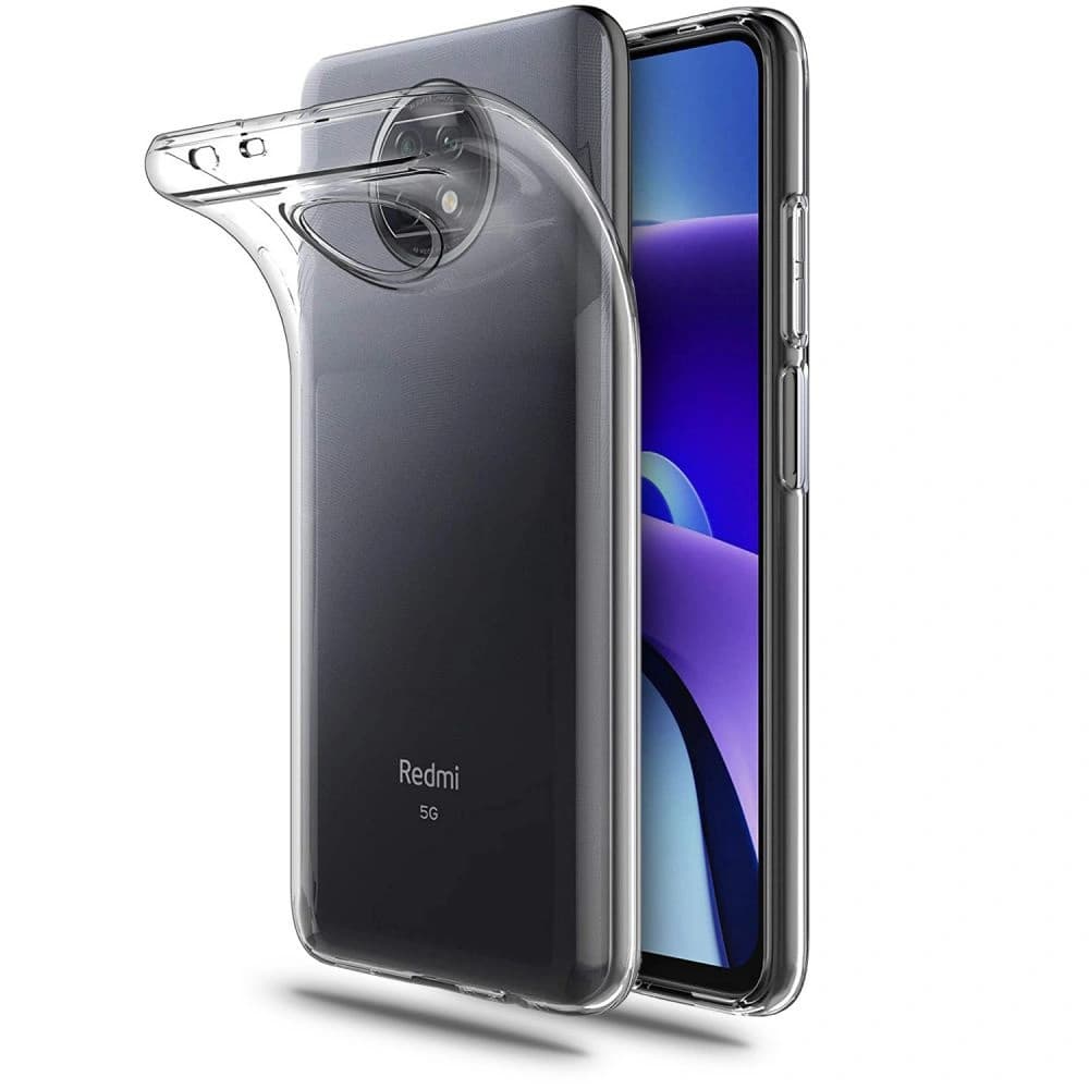 Case Tech-Protect Flexair Redmi Note 9T 5G Crystal - 1