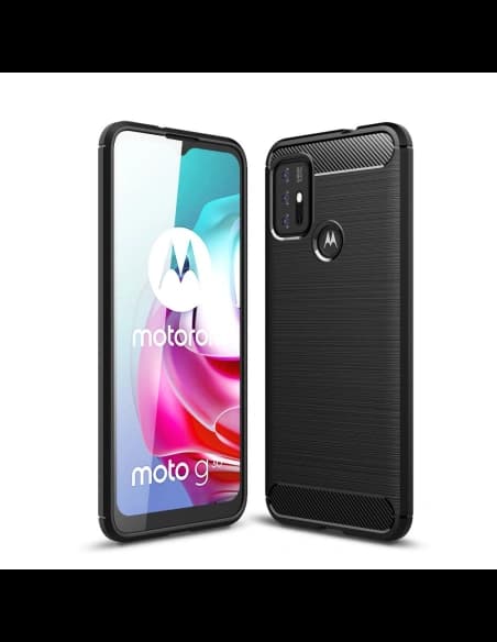 Tech-Protect TPUCarbon Motorola Moto G30/G10 Black