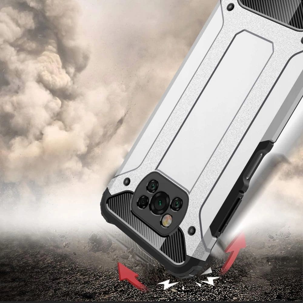 Etui Tech-Protect Xarmor POCO X3 Pro/X3 NFC Fekete - 5