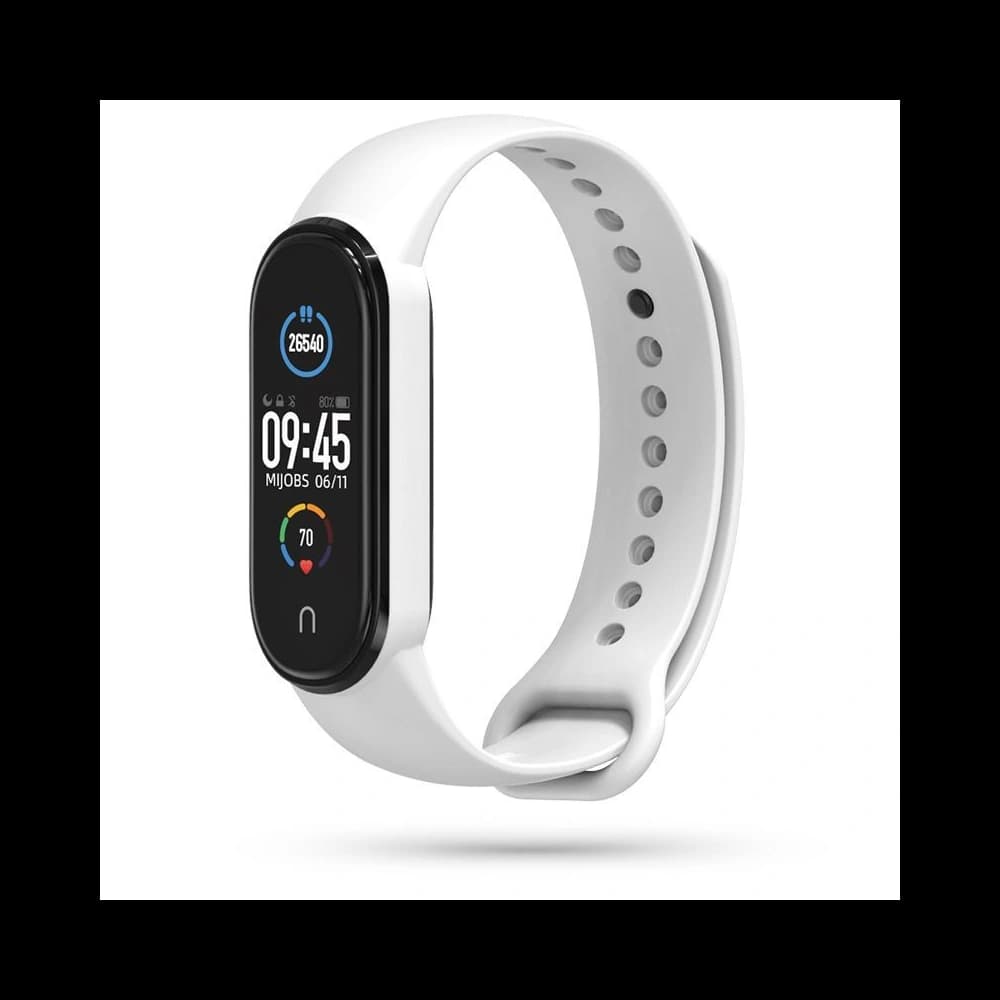 Tech-Protect Iconband Xiaomi Mi Band 5/6 White - 1