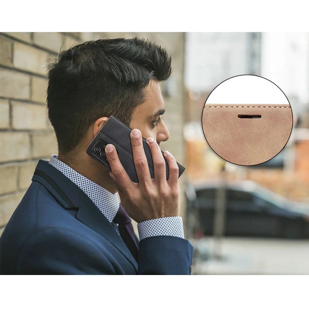 Etui Tech-Protect Wallet 3 Samsung Galaxy A72 tmavě šedá - 7