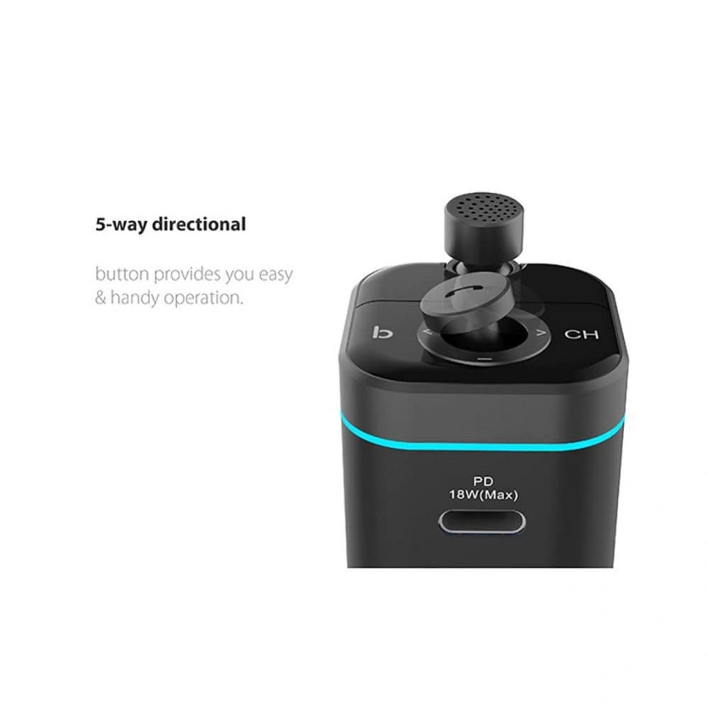 FM adó Tech-Protect C72 Pro 2-port fekete - 6