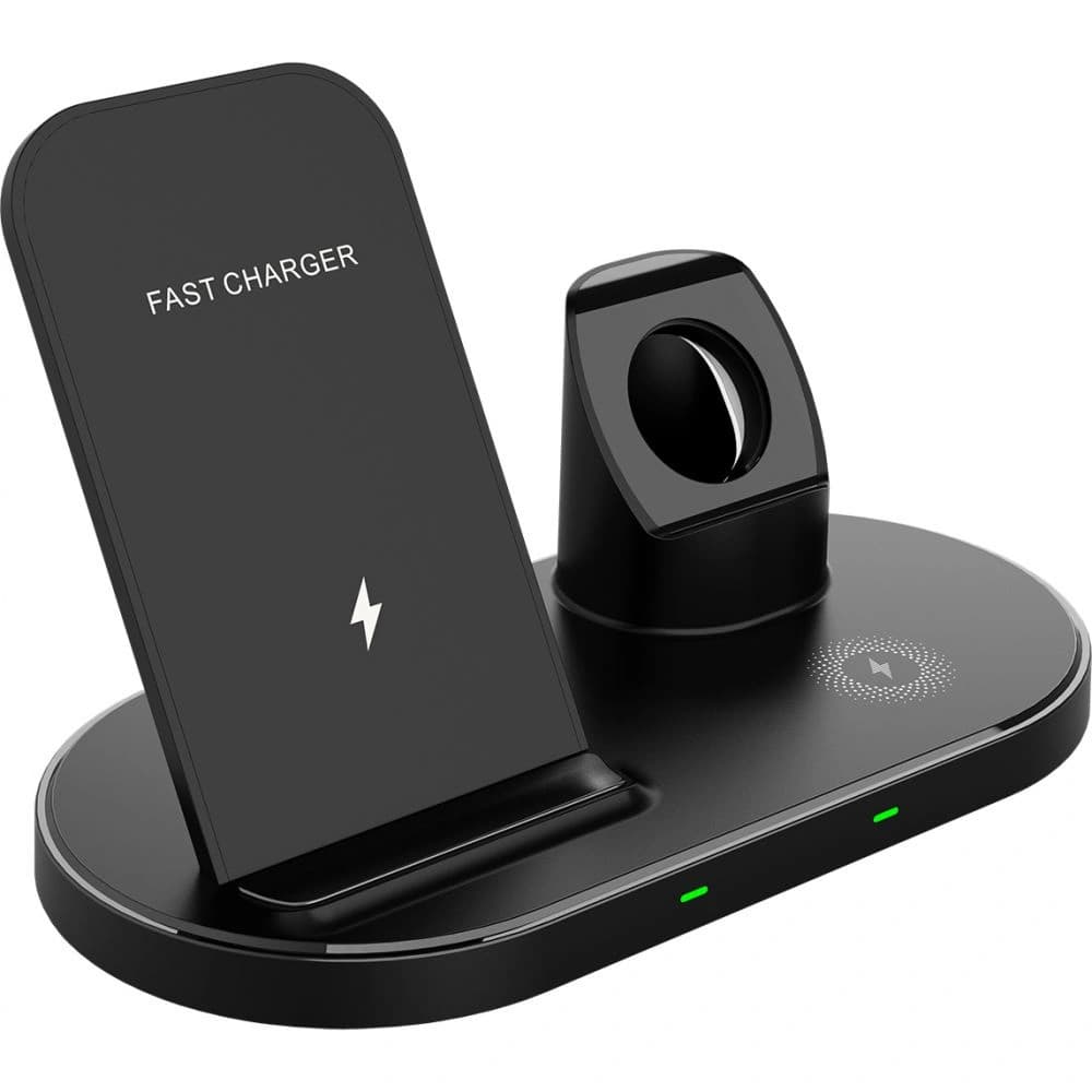 Kabellose Ladestation Tech-Protect W55 Wireless Charging Station Schwarz - 3
