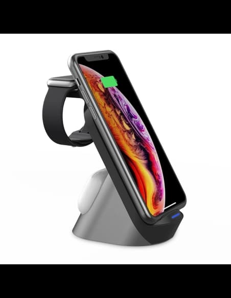 Bezdrátová nabíječka Tech-Protect H18 Wireless Charging Station Black